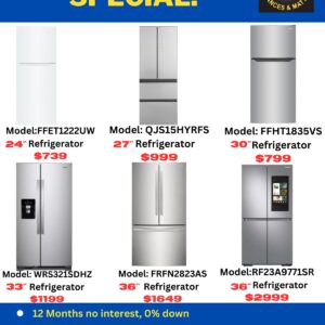 Refrigerators Special