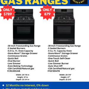 FRIGIDAIRE GAS RANGE