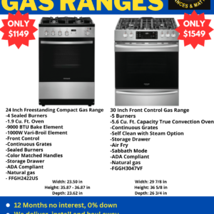 Frigidaire Gas Range